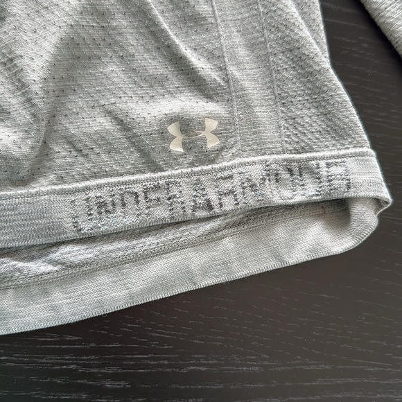 Under Armour Women's Gray Long Sleeve Top - Picture 3 of 5